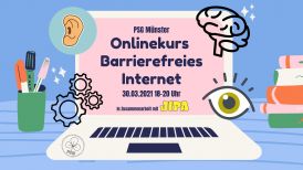 Ausschreibung Computer mit Titel der Veranstaltung