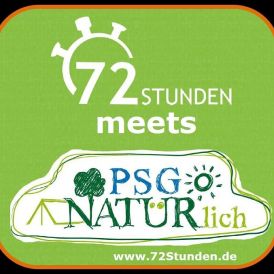 Logo Aktionswoche PSG NATüRlich meets 72-Stunden