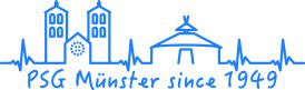 Das PSG Münster Logo "PSG Münster since 1949"
